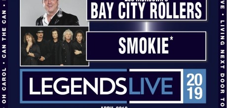 Legends Live Featuring Suzi Quatro, David Essex, Les McKeown's BAY CITY ROLLERS and Smokie