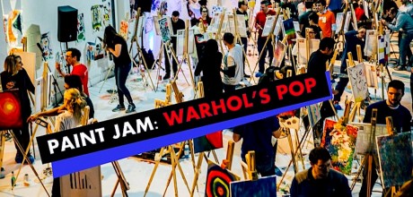 Paint Jam: Warhol's Pop- Al fresco & live stream paint party